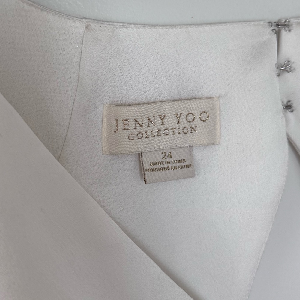 Anthropologie Jenny Yoo Bronwyn Wedding Dress in ivory NWT size 24 | bride - Picture 6 of 13
